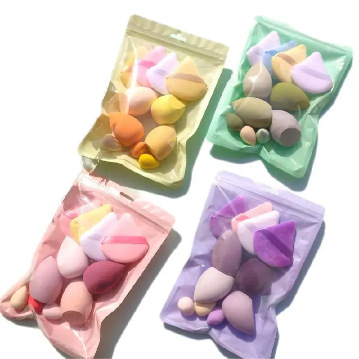 11Pcs Cosmetic Puff Makeup Sponge Blender Beauty Egg Foundation Sponges Powder Puff Women Make Up Accessories Beauty Tools