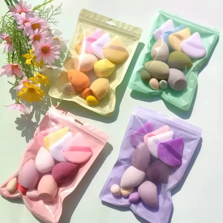 11Pcs Cosmetic Puff Makeup Sponge Blender Beauty Egg Foundation Sponges Powder Puff Women Make Up Accessories Beauty Tools