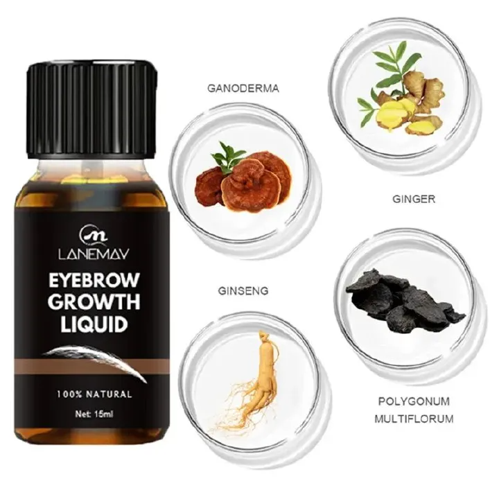 1pc Eyebrow Eyelash Growth Serum Fast Growing Prevent Hair Loss Damaged Treatment Thick Dense Eyes Makeup Care Products