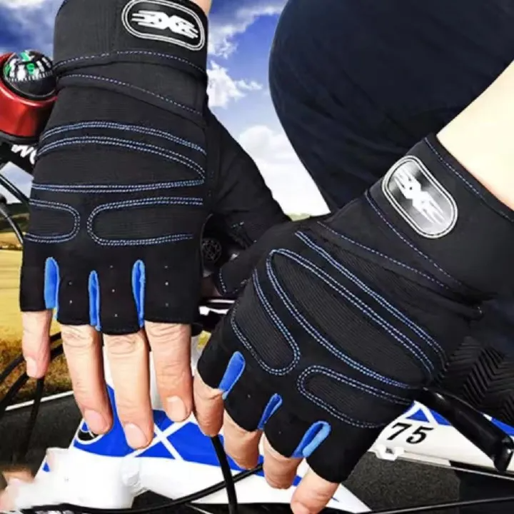 Fitness Gloves Sports Riding Half Finger Gloves Outdoor Hiking Gloves Gym Gloves
