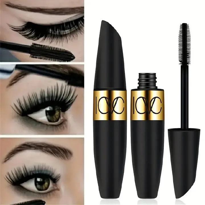 4D Waterproof Mascara Thick Lengthening Mascara Curling Long Volumizing Mascara For Big Eye Makeup