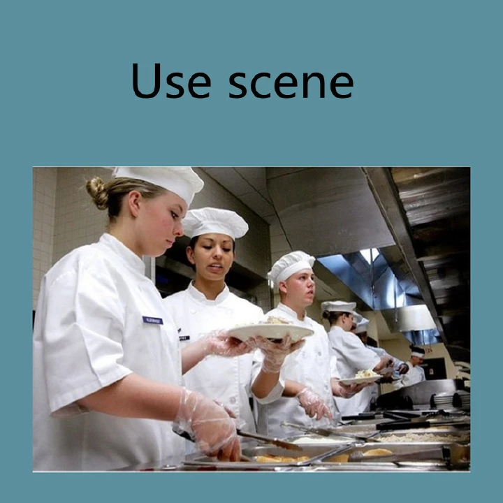 100pcs Disposable Gloves Plastic Gloves Transparent Eco-friendly Cleaning Gloves For DIY Cooking Kitchen Accessories