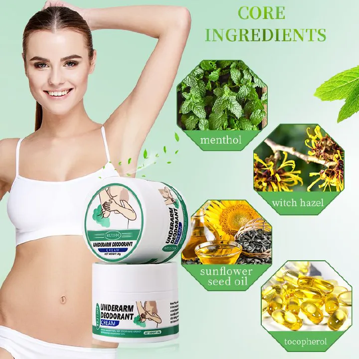 Natural Deodorant Cream, Aluminum Free Deodorant for Women or Men For Private Parts Gives you gentle, effective, and long lasting protection and attraction for Date, Work, Party, Daily life