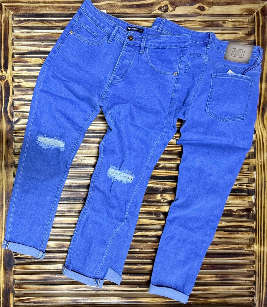 ONE CUT SLIM FIT MEN BLUE JEANS TROUSERS This men slim fit fashion jeans is a high end quality with a non fading material. It is fashionable and durable. It is suitable in all seasons and flexible wit
