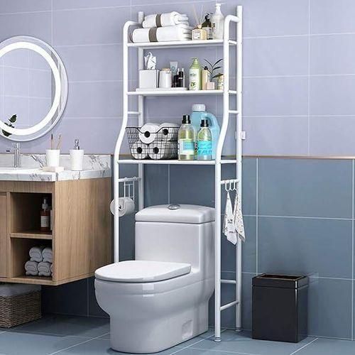 Heavy Duty Metal 3 Tier Bathroom Organizer Shelf,Over The Toilet Storage Rack