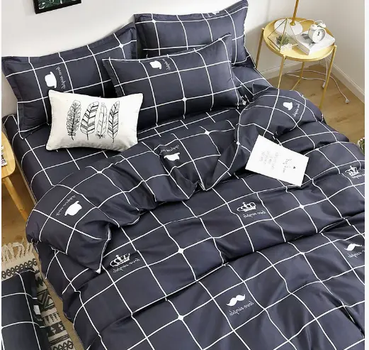 [Today's Special Offer] 4-piece bedding set - duvet cover set. Bedding set includes a quilt cover, a bed sheet, and 2 pillowcases.