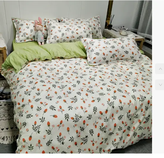 [Today's Special Offer] 4-piece bedding set - duvet cover set. Bedding set includes a quilt cover, a bed sheet, and 2 pillowcases.