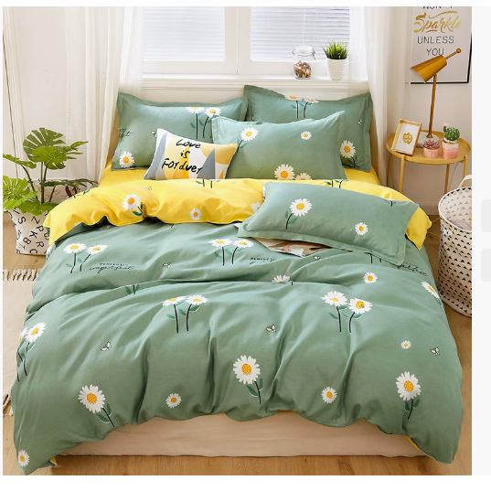 [Today's Special Offer] 4-piece bedding set - duvet cover set. Bedding set includes a quilt cover, a bed sheet, and 2 pillowcases.
