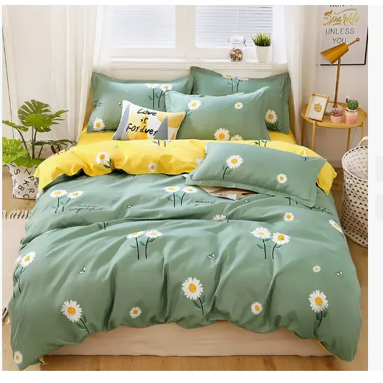 [Today's Special Offer] 4-piece bedding set - duvet cover set. Bedding set includes a quilt cover, a bed sheet, and 2 pillowcases.