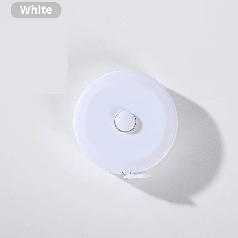Colorful Retractable Tape Measures, Cute Design, Portable, for Body Measurement, Sewing, Fashion, Lightweight, Durable, Multiple Colors，The item whith (WHITE1+LIGHT BULE1) / BAG