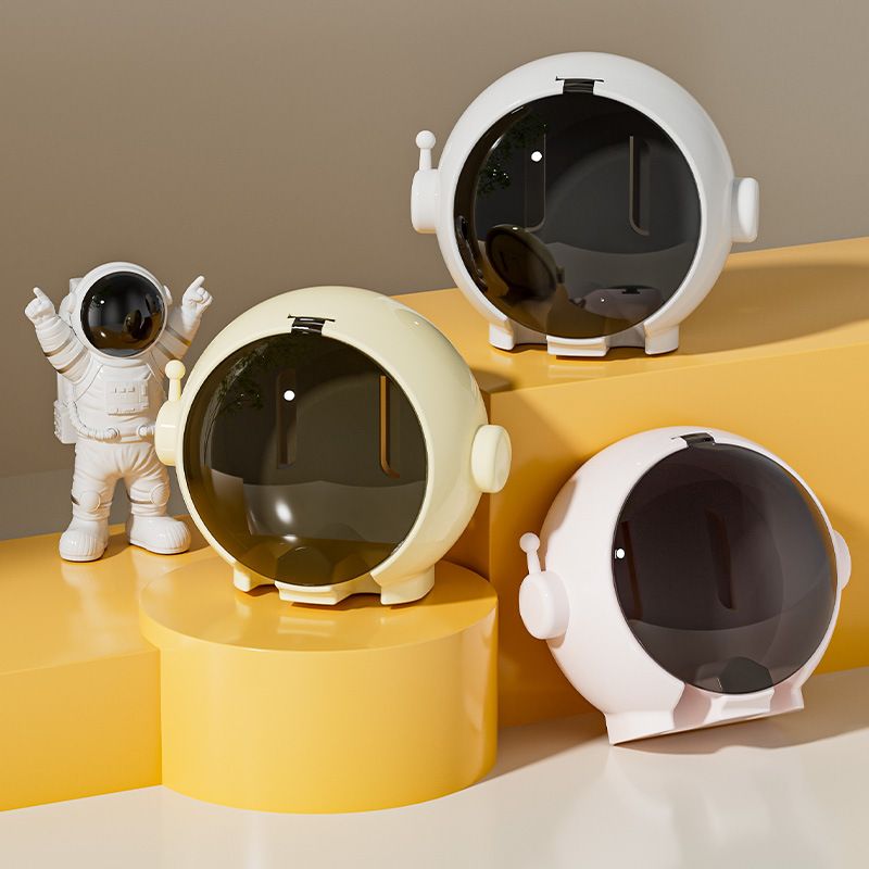 Astronaut - shaped toothbrush holders are trendy bathroom accessories. Usually wall - mountable without drilling holes, they're made of durable materials like ABS plastic. Available in various colors。