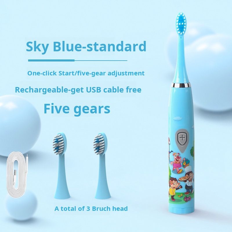 Smart Whitening Sonic Electric Toothbrushes. They offer personal quality oral care. With an IPX7 waterproof rating, they're ideal for students and couples. The bristles are soft.