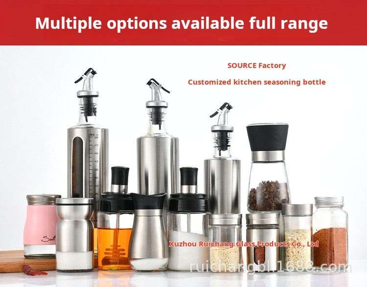 300ML stylish oil and vinegar dispensers. Made of stainless - steel with sleek designs, Ideal for both home kitchens and restaurants,they combine functionality with an elegant appearance.