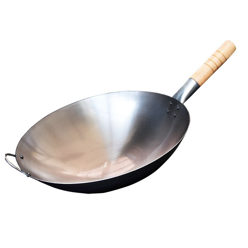 Wok, Chinese-style cooking pot, meeting various cooking needs such as stir - frying over high heat and frying. They are well - suited for Chinese - style cooking.handle-equipped pot