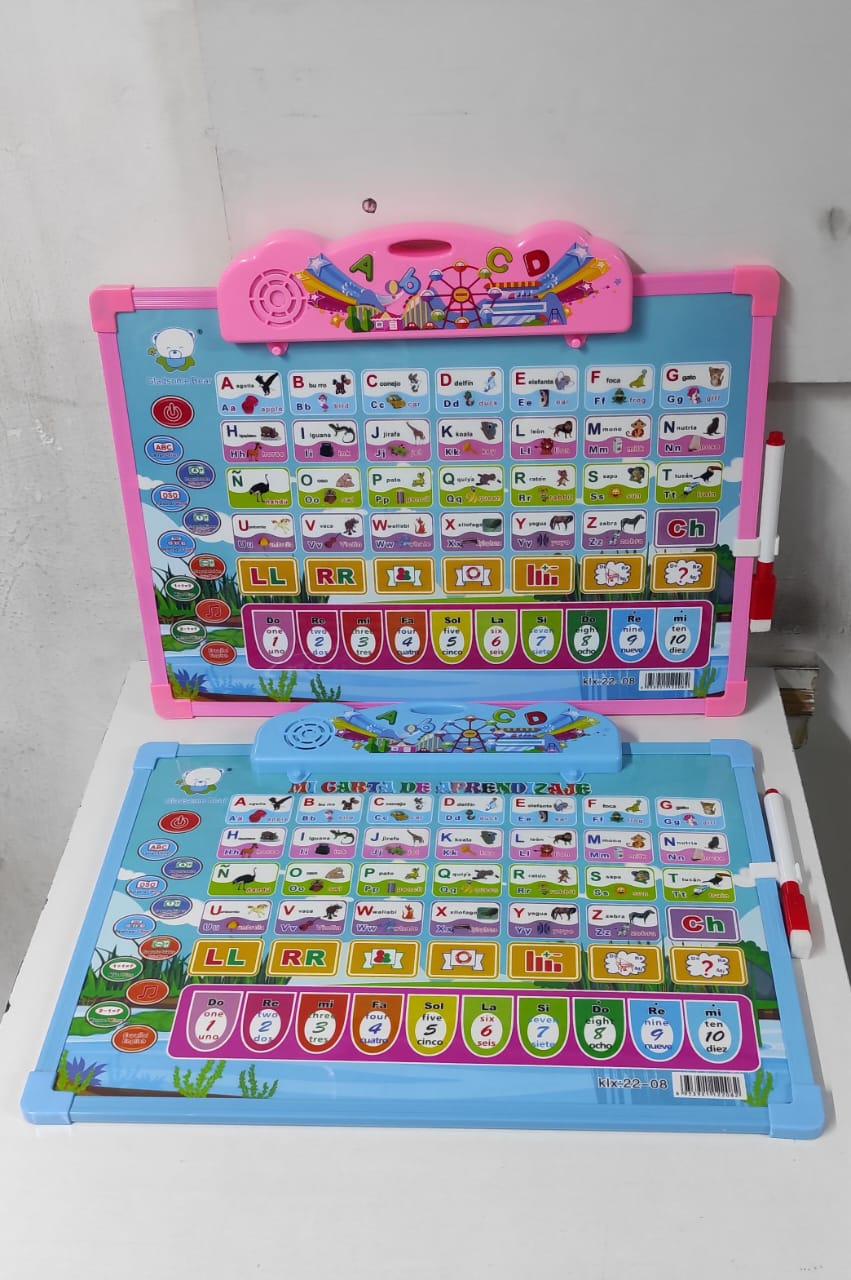 Educational Tablet for Children WordPad - Learn by Playing! Make learning fun! With the Educational Tablet for Children, your child will learn the alphabet, numbers, melodies and songs in Spanish