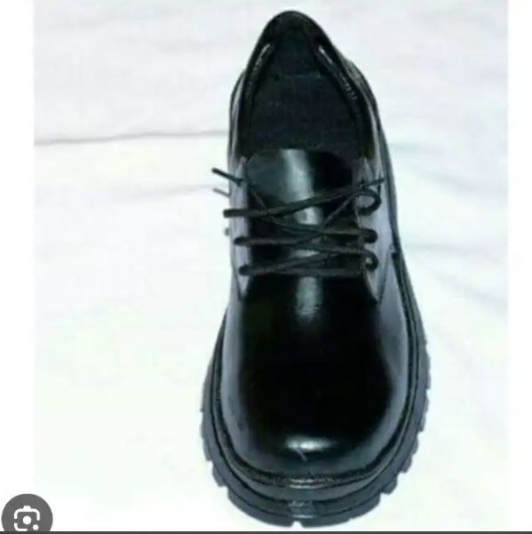 Back To School Durable Leather Shoes - Black, - Unisex Leather School Shoes- OFFER! OFFER!Boys and girls Leather Shoes Solid Black Kid Shoes Spring Autumn Baby Casual School Shoes Children Shoes