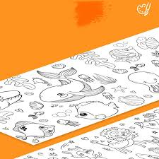 Roll Up Coloring Mat
