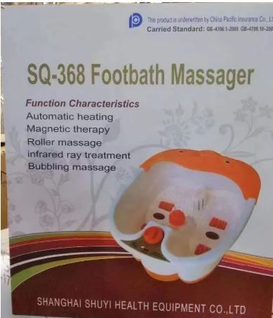 Electric Foot Bath Massager For Spa/home, Foot Bath Massage with Bubbles , Electric Heated Bath, Automatic Massage Rollers, Vibration, Bubbles