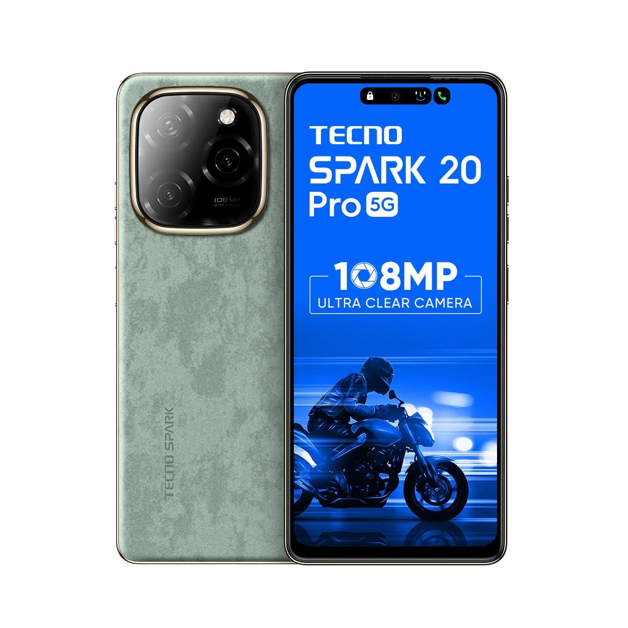 Refurbished Tecno Spark 20 Pro 5G 8GB RAM 256 ROM 6.78'' 32MP+108MP Camera 5000mAh (Dual SIM) Android Smartphones/ Mobile Phones