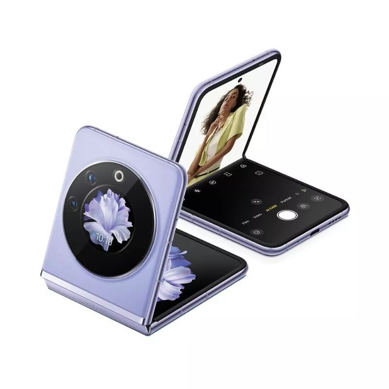 Refurbished Tecno Phantom V flip 8GB RAM 256 GB ROM 6.9'' 4000mAh 32MP+64MP Camera Android Smartphones/ Mobile Phones
