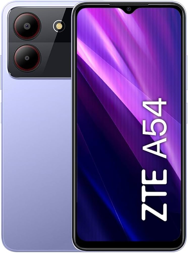 ZTE A54 4GB RAM + 128GB ROM 6.6" Display 5000mAh Battery 5MP+13MP Camera (Dual SIM) Android Smartphones/Mobile Phones