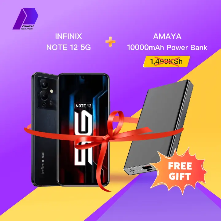 Refurbished INFINIX NOTE 12 5G 4GB RAM 64GB ROM 6.7'' 5000mAh 50MP+16MP Camera (Dual SIM) Android Smartphones/ Mobile Phones