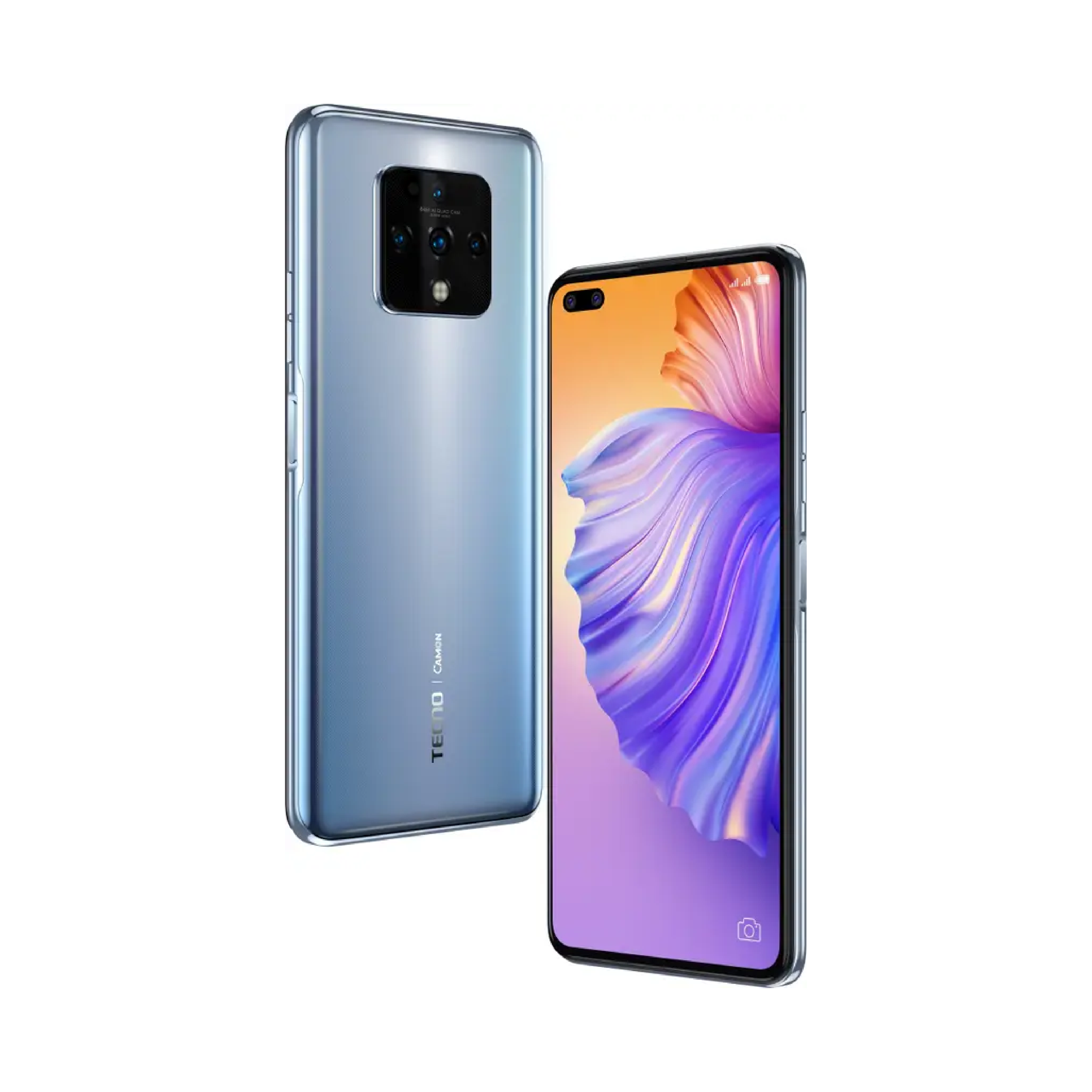 Refurbished Tecno CAMON 16 PREMIER 8GB RAM 128GB ROM 6.9'' 4500mAh 8MP+64MP Camera(Dual Sim) Android Smartphones/ Mobile phones