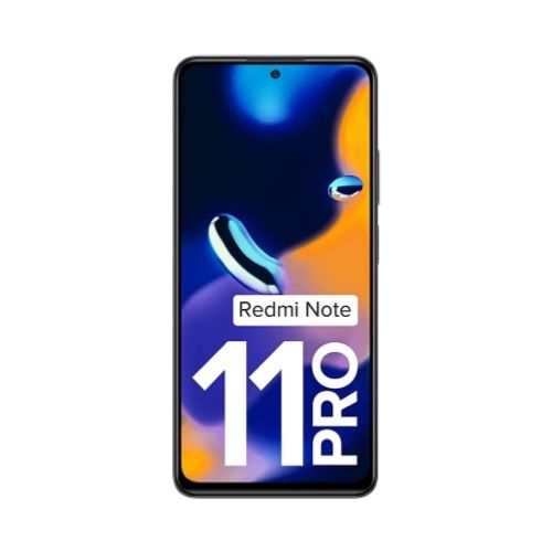 Refurbished Redmi Note 11 Pro 6GB RAM 128GB ROM 6.67'' 5000mAh 16MP+108MP Camera(Dual Sim) Android Smartphones/ Mobile phones