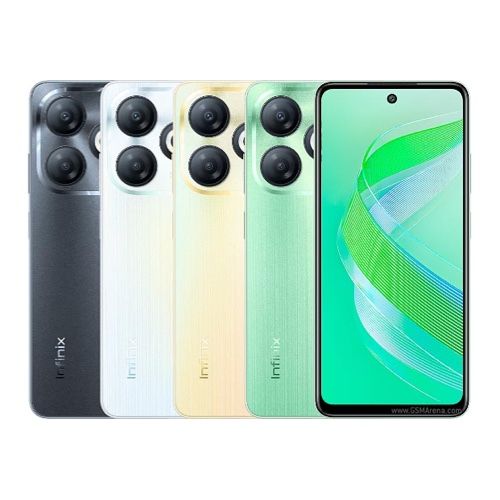 Refurbished INFINIX SMART 8 4GB RAM + 128GB ROM 6.6" 5000mAh 13MP+8MP Camera  (Dual SIM) Android Smartphones/ Mobile Phones