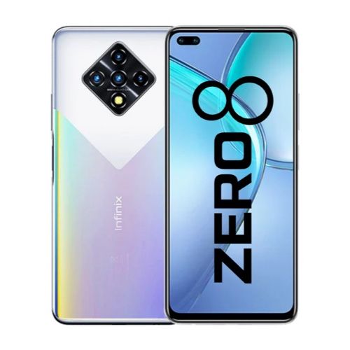 Refurbished Infinix Zero 8 8GB RAM 128GB ROM 6.85'' 4500mAh 48MP+64MP Camera(Dual Sim) Android Smartphones/ Mobile phones