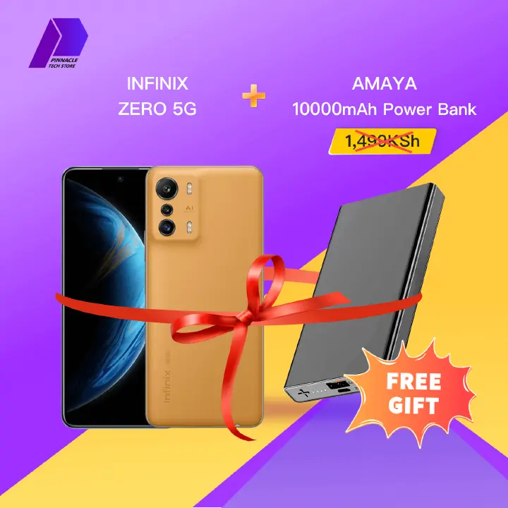Refurbished Infinix Zero 5G  8GB RAM + 128GB ROM 6.78" 5000mAh 48MP+16MP Camera (Dual SIM) Android Smartphones/ Mobile Phones