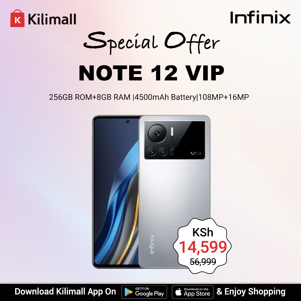 Refurbished Infinix Note 12 VIP 8GB RAM + 256GB ROM 6.7" 4500mAh 108MP+16MP Camera (Dual SIM) Android Smartphones/ Mobile Phones