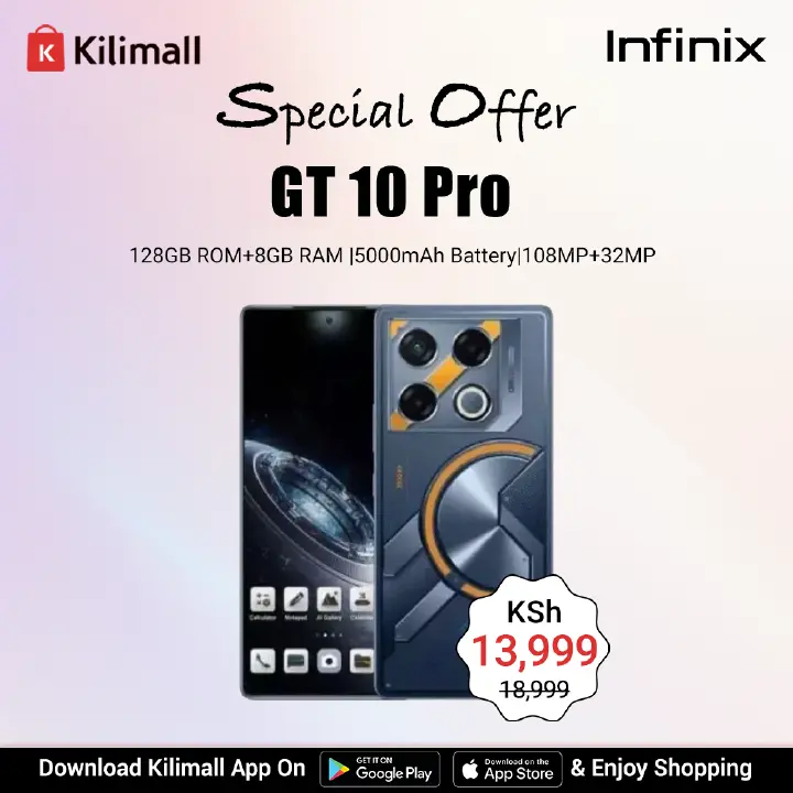 Refurbished Infinix GT 10 Pro 8GB RAM+ 128GB ROM 6.67'' Screen 5000mAh Battery 108MP+32MP Camera Mobile Phones/ Smartphones