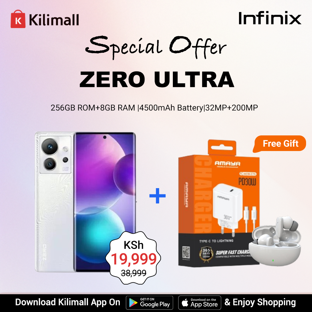 【Buy 1 Get 2 Free】Refurbished Infinix Zero Ultra 8GB RAM 256GB ROM 6.8'' 4500mAh 32MP+200MP Camera (Dual SIM) Android Smartphones/ Mobile Phones.