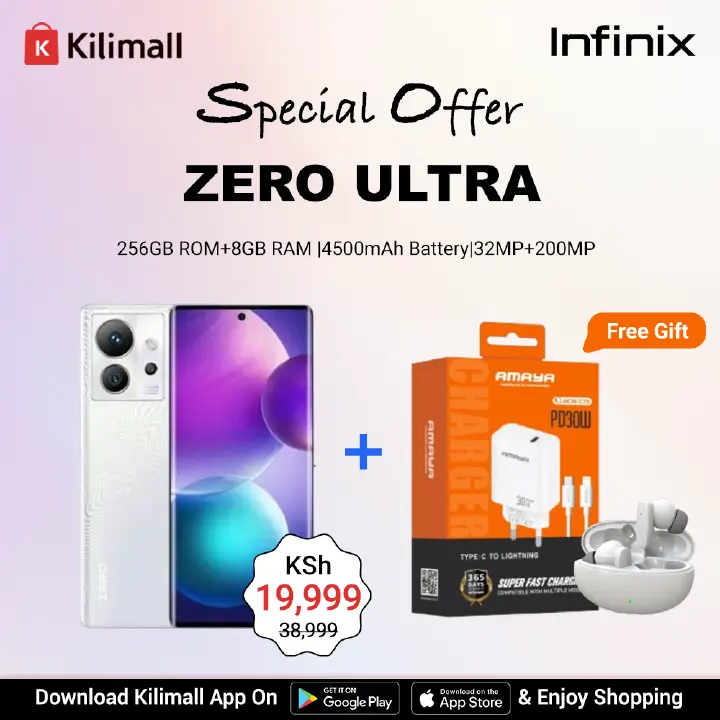 【Buy 1 Get 2 Free】Refurbished Infinix Zero Ultra 8GB RAM 256GB ROM 6.8'' 4500mAh 32MP+200MP Camera (Dual SIM) Android Smartphones/ Mobile Phones.
