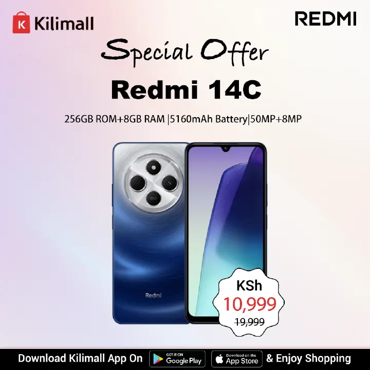 【New Arrival】Refurbished Redmi 14C 16(8+8)GB RAM 256GB ROM 6.88'' 5160mAh 50MP+8MP Camera(Dual Sim) Android Smartphones/ Mobile phones-99% NEW