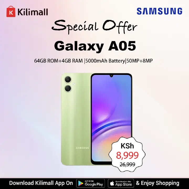 【New Arrival】 Refurbished Samsung Galaxy A05  6GB RAM 128GB/ 4GB RAM 64GBROM 6.7'' Screen  5000mAh Battery 50MP+8MP Camera (Dual SIM) Android Smartphones/Mobile phones