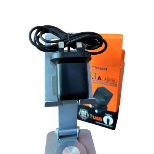 New Amaya 3.1A Dual USB Smart Charger – Fast Charging Adapter for Phones/ Amaya 3.1A  Charger