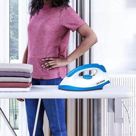 AILYONS HD-198A Electric Dry Iron Box White & Blue
