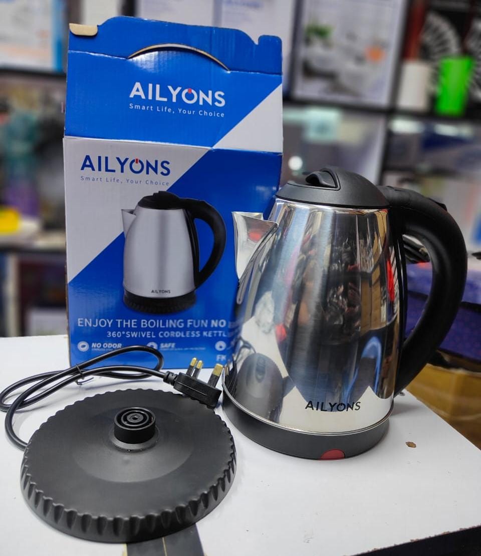 AILYONS 1.8 L Electric Kettle Water Heater & Boiler Jug- coil less