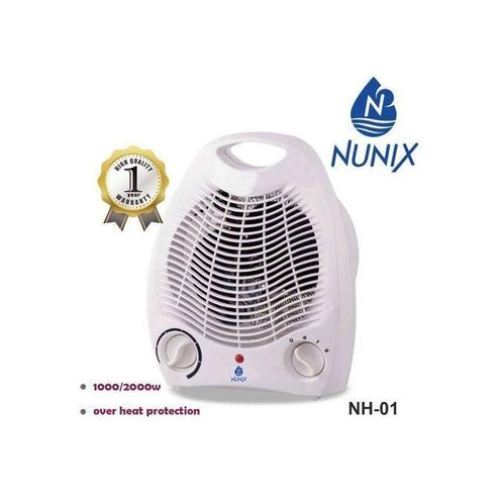 Nunix Room Heater NH01,Heater and Fan Combined