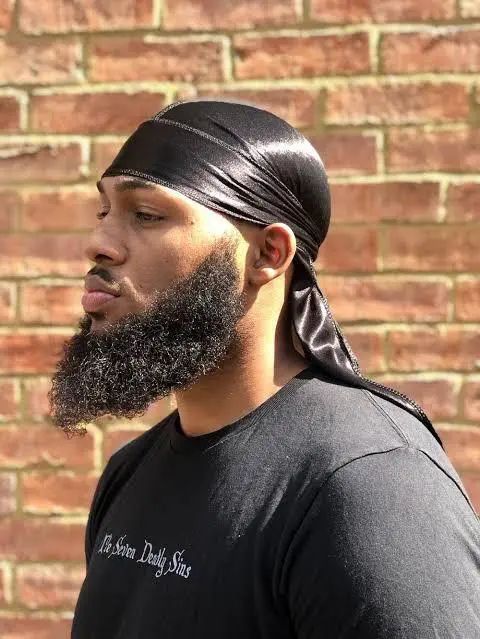 Best High Quality Unisex Black Men Women Silky Wave Durag