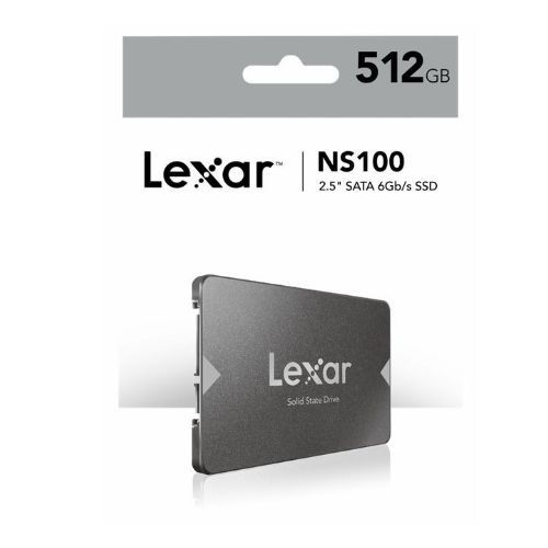 Lexar NS100 2.5” SATA Internal SSD – 512GB