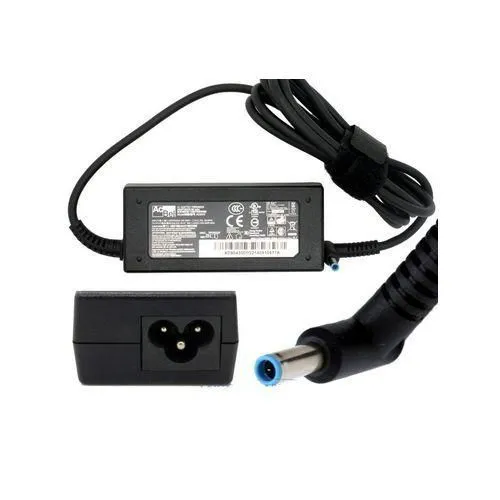 HP Laptop Charger - Blue Pin (19.5V,3.33A)-A blue pin adapter charger typically refers to a power adapter or charger with a blue-colored connector pin used for specific devices.