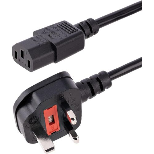 Computer Power Cable, Black Replacement AC Power Cord, Kettle Lead , Power Supply Cable, TV/Monitor Power Cable