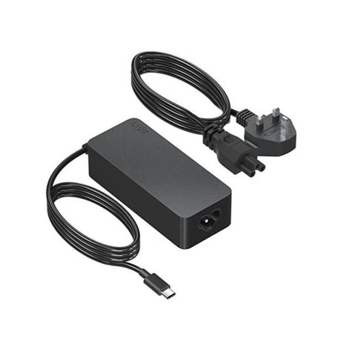 ORIGINAL COMPLETE HP 65W Type C adapter charger  plus power cable(complete)-Genuine HP 65W USB-C charger designed for fast, efficient charging of compatible HP laptops and devices.