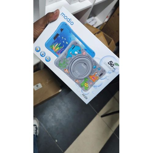 Modio M128 Kids Tablet 5G - 8" INCHES DISPLAY - 256GB ROM - 6GB RAM - SIM + WiFi - Dual Camera - 4000mAh BATTERY