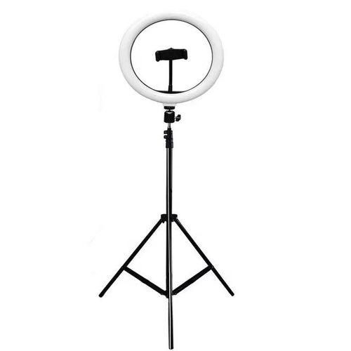 12 Inch LED Ring Light With 2M Tripod Stand With 3 Brightness Modes(White Light, Warm Light, Soft Light)