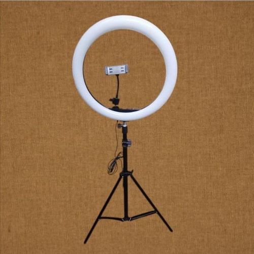 12 Inch LED Ring Light With 2M Tripod Stand With 3 Brightness Modes(White Light, Warm Light, Soft Light)
