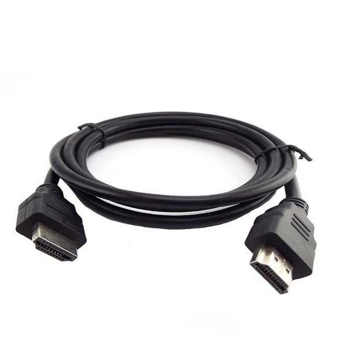 Plug & Play Universal 1.5M Metre High-Speed HDMI Cable- HDMI to HDMI Cable- Black